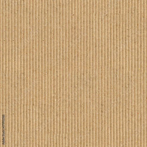 seamless brown corrugated cardboard texture background
