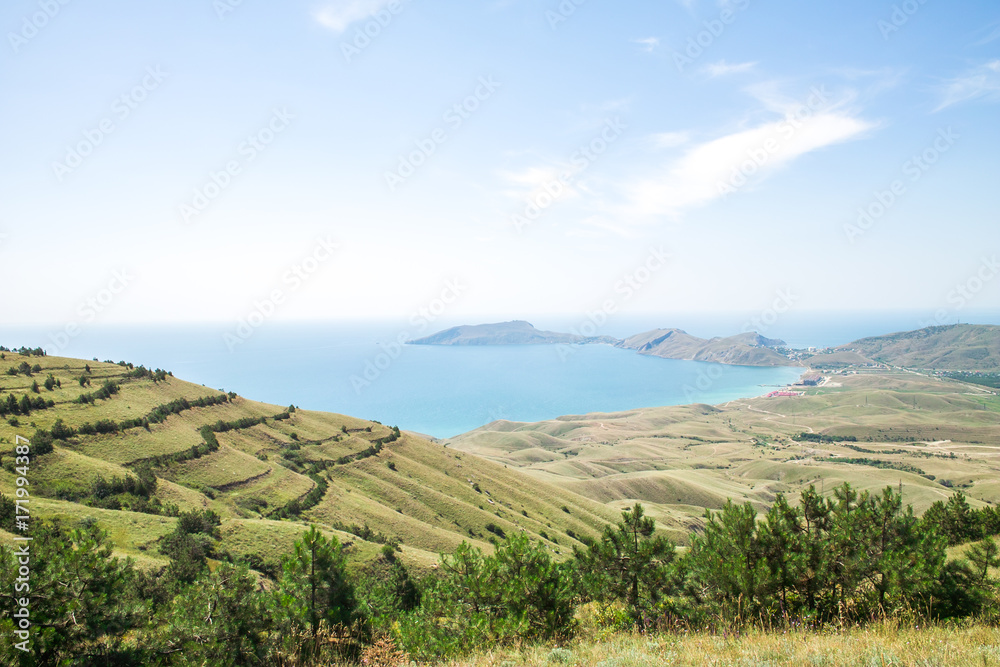 Obraz premium Beautiful Crimean mountain landscape