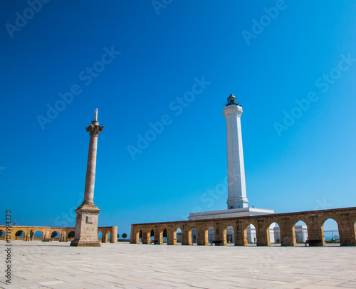 Lighthouse of Santa Maria di Leuca, Salento, Apulia, Italy