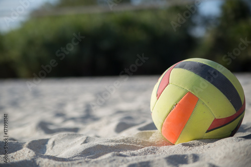 volleyball on the beach