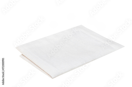 Beige cloth isolated