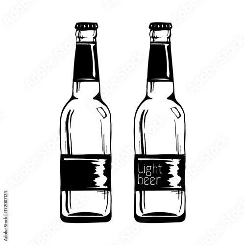 illustration of Beer bottle