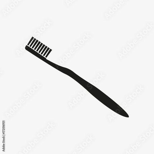 Tooth brush icon. Vector. photo