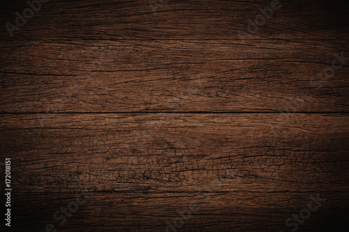 Old grunge dark textured wooden background The surface of the old brown wood texture