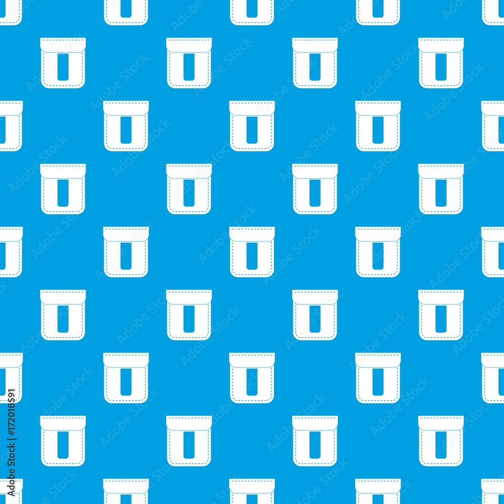 Black pocket pattern seamless blue Black pocket pattern seamless blue