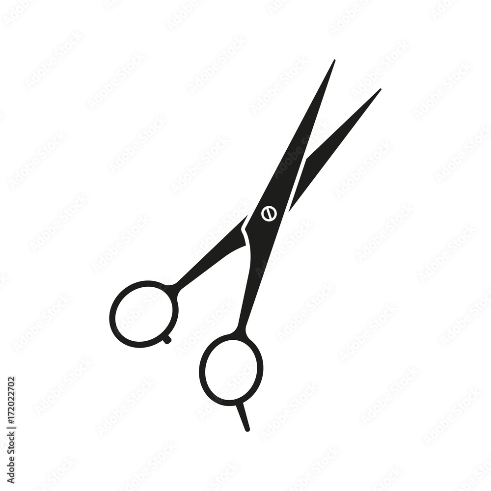 Scissors. Vector. Icon. Scissors. Vector. Icon.