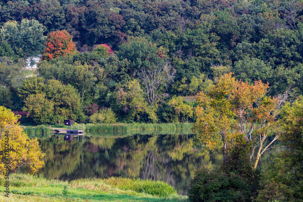 Pond at Indian Lake County Park