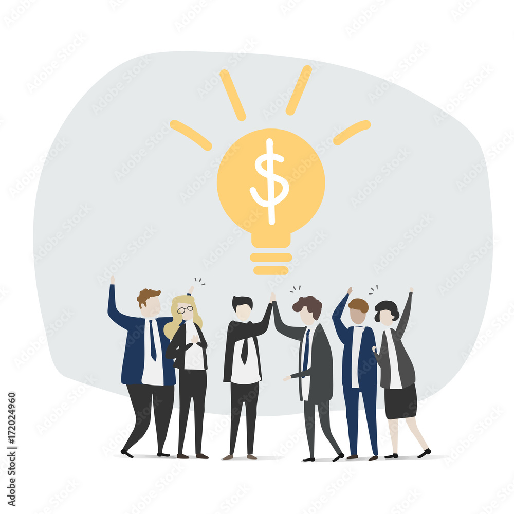 Vector collection of business people Vector collection of business people