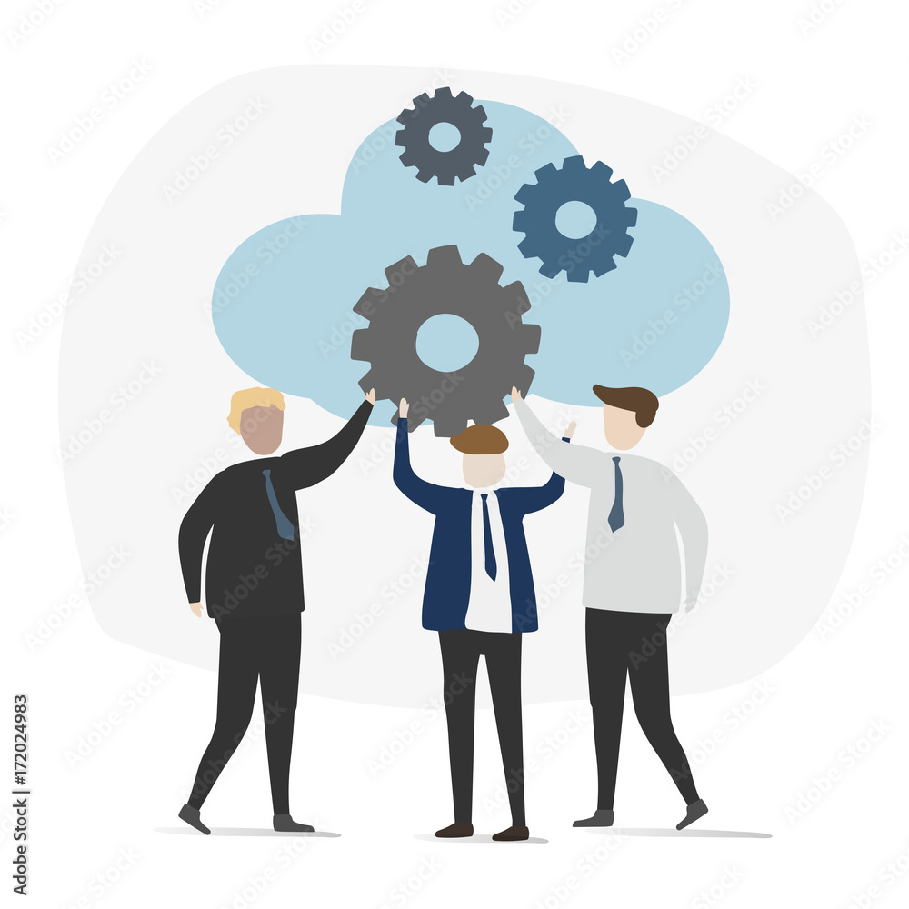 Vector collection of business people Vector collection of business people