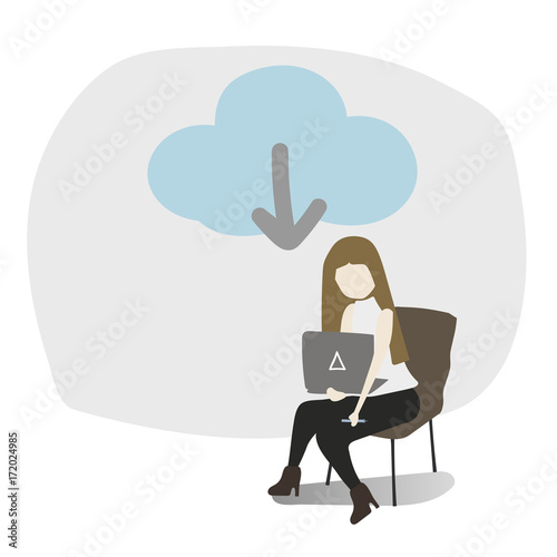 Vector collection of business people