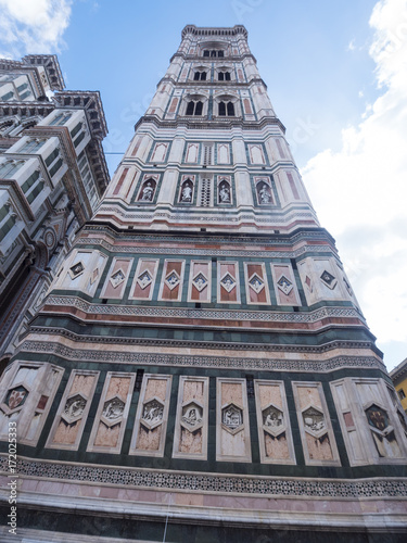 The Giotto Tower in Florence (Giottos Campanile)