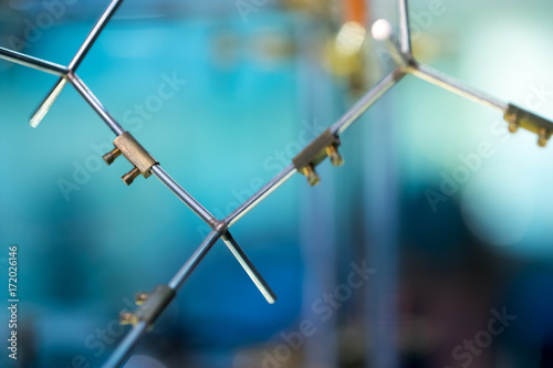 DNA molecule laboratory lab test © alice_photo