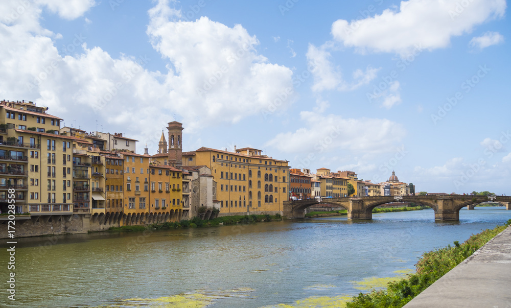 River Arno in the city of Florence