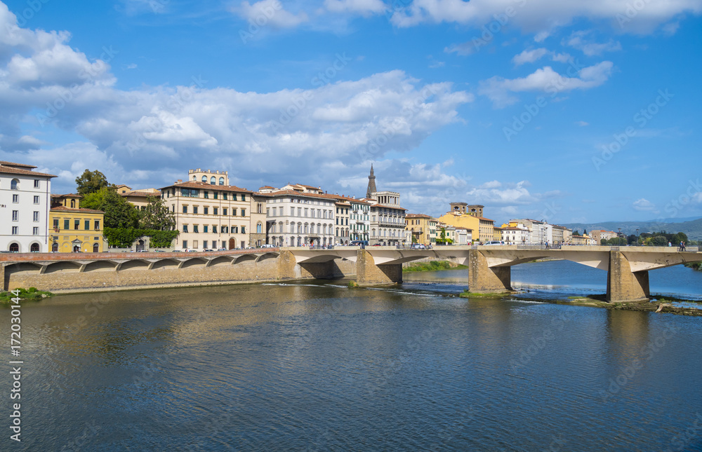 River Arno in the city of Florence