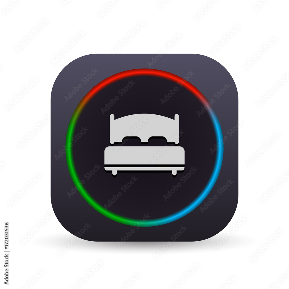 Dark MultiColor Web Button Dark MultiColor Web Button
