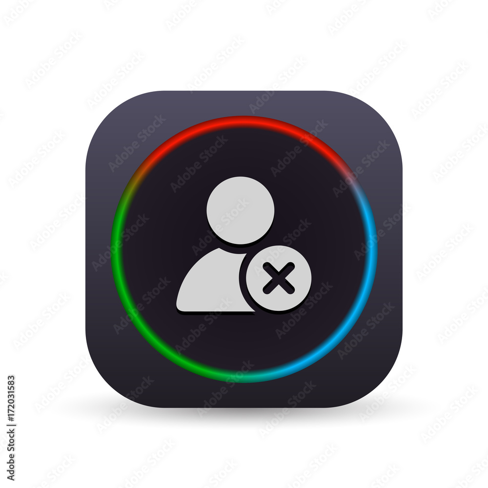Dark MultiColor Web Button Dark MultiColor Web Button