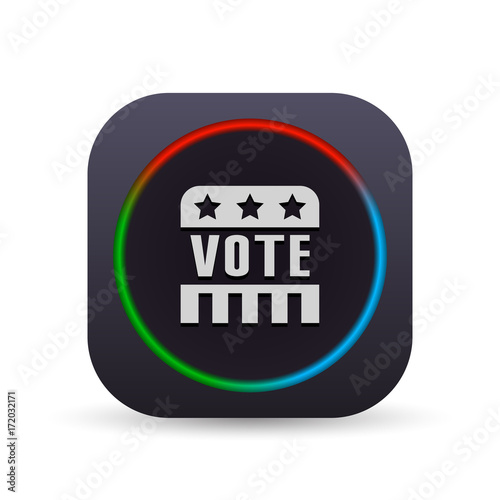 Dark MultiColor Web Button