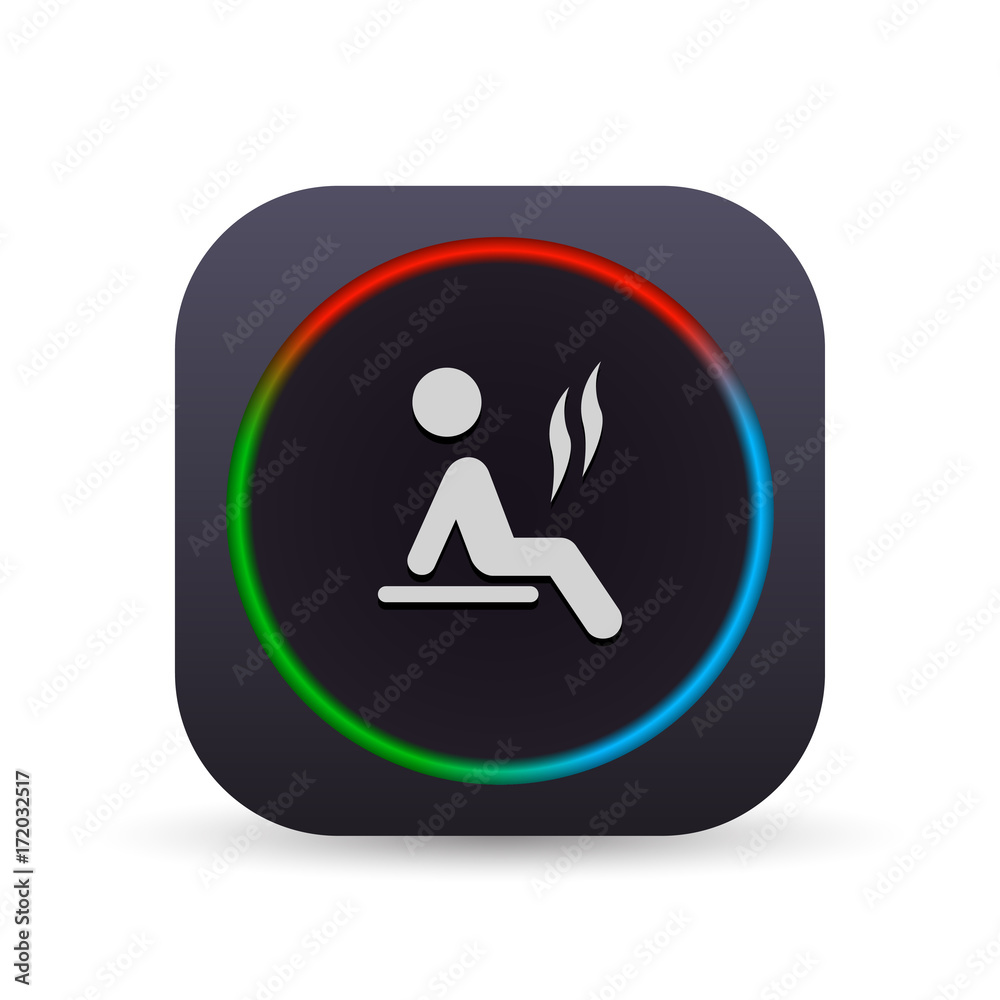 Dark MultiColor Web Button Dark MultiColor Web Button