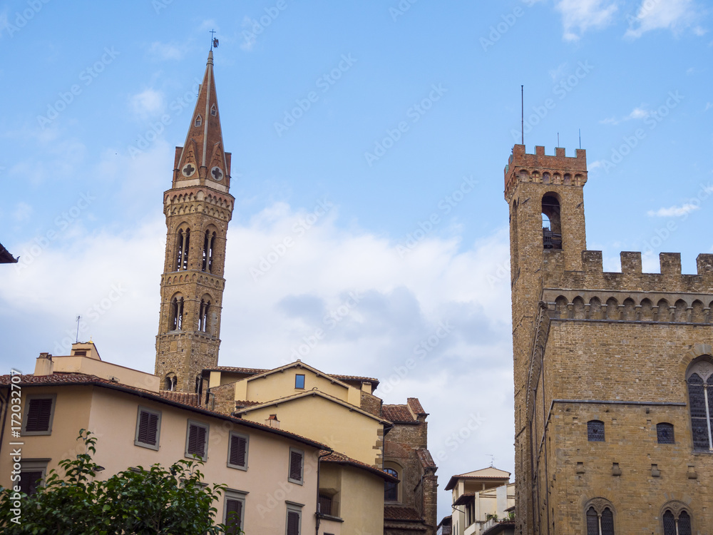Badia Fiorentina Church in the city center of Florence