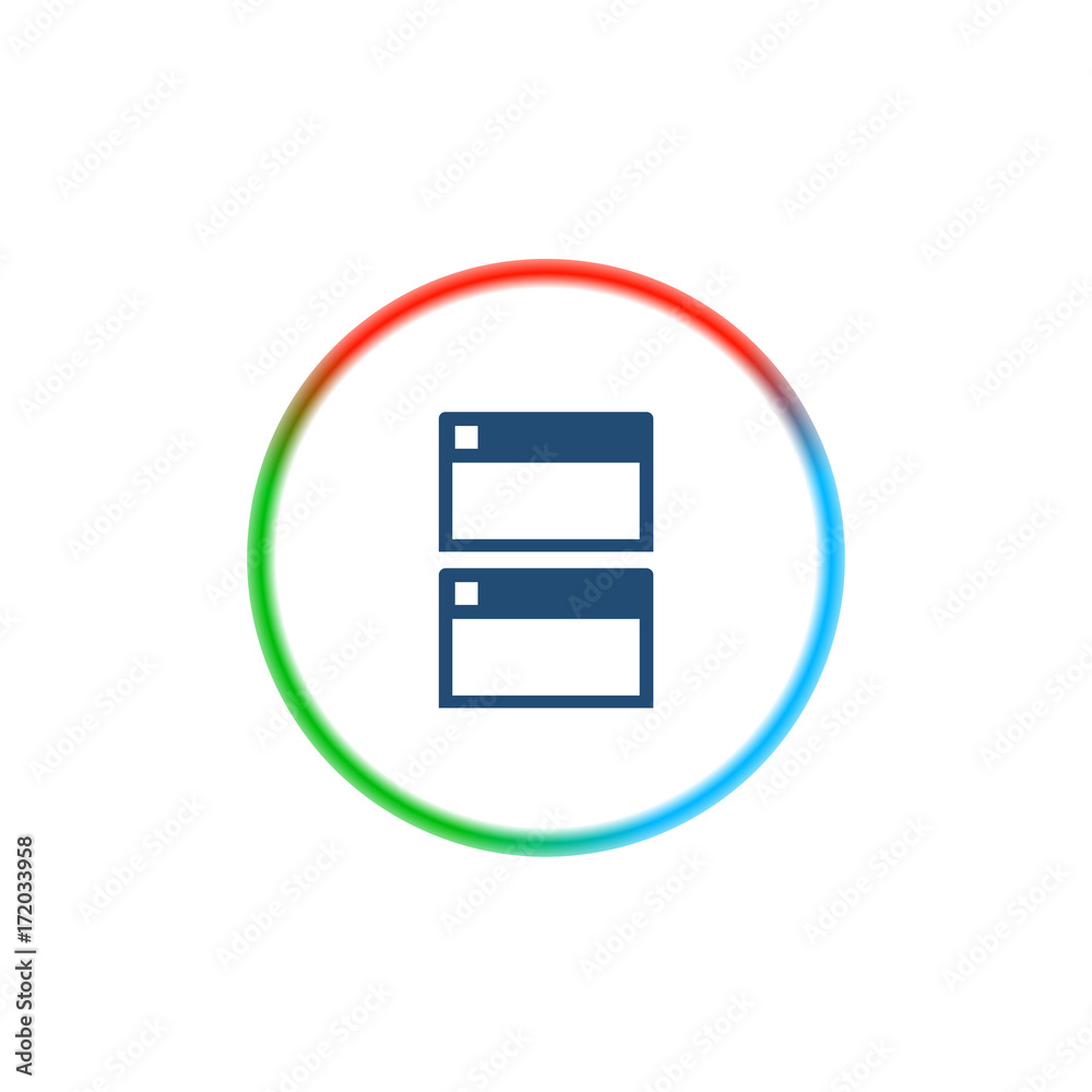 Rainbow Style App Icon Rainbow Style App Icon