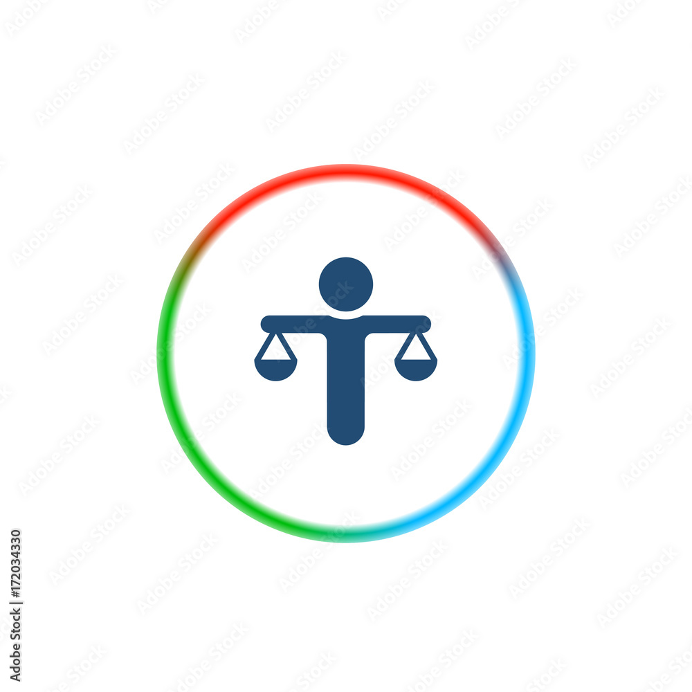 Rainbow Style App Icon Rainbow Style App Icon