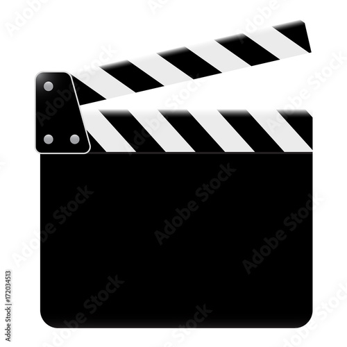 Canvas-taulu Vector Graphic Clapperboard