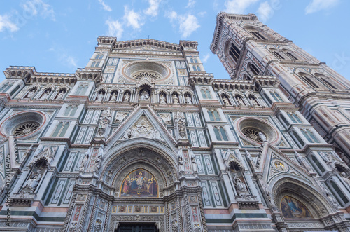 Florence Duomo. Basilica di Santa Maria del Fiore (Basilica of Saint Mary of the Flower) in Florence, Italy.