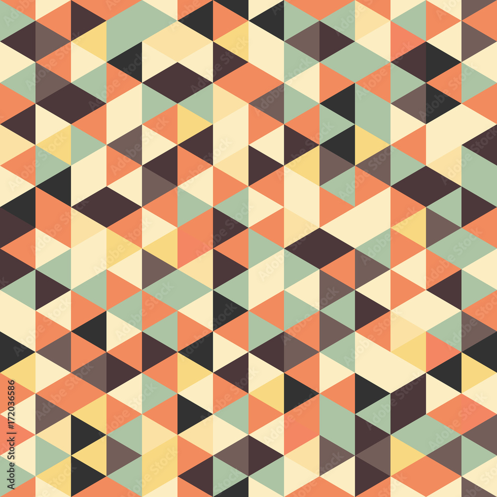 Seamless Pattern of geometric shapes Seamless Pattern of geometric shapes