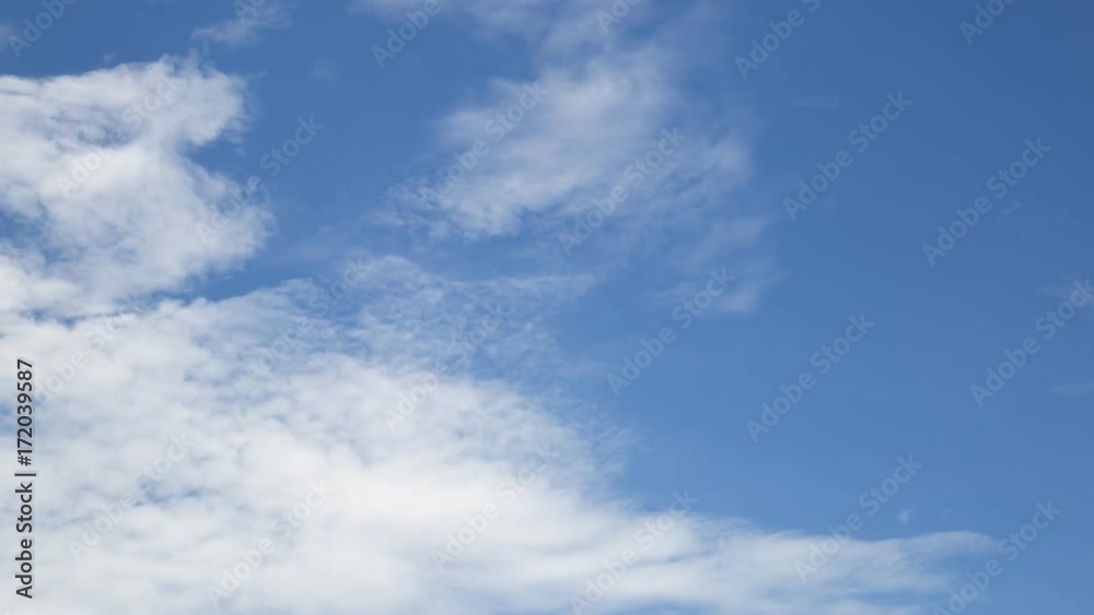 Timelapse clip Blue sky and white cloud on summer. Good weather day. Timelapse clip Blue sky and white cloud on summer. Good weather day.