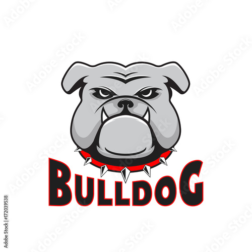 Logo bulldog head