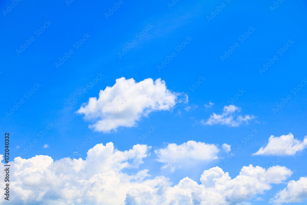 blue sky bright and big cloud beautiful summer. art of nature with copy space for add text blue sky bright and big cloud beautiful summer. art of nature with copy space for add text