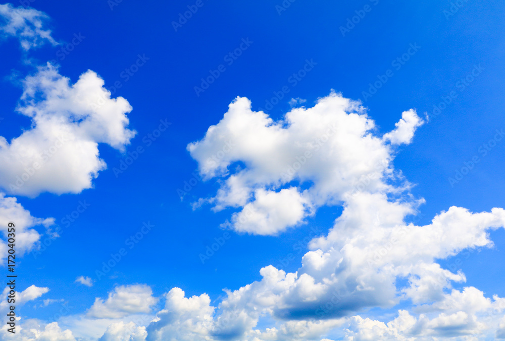 blue sky bright and big cloud beautiful summer. art of nature with copy space for add text blue sky bright and big cloud beautiful summer. art of nature with copy space for add text