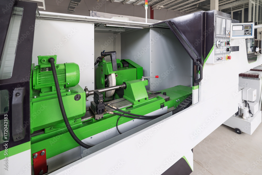 CNC grinding machine. CNC grinding machine.