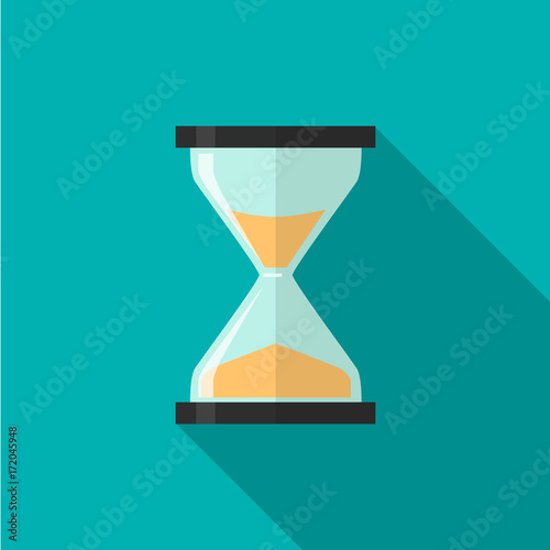 hourglass vector icon 10 EPS