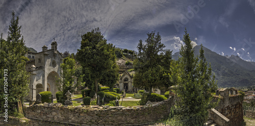 Pont-Saint-Martin dalla chiesa di Fontaney