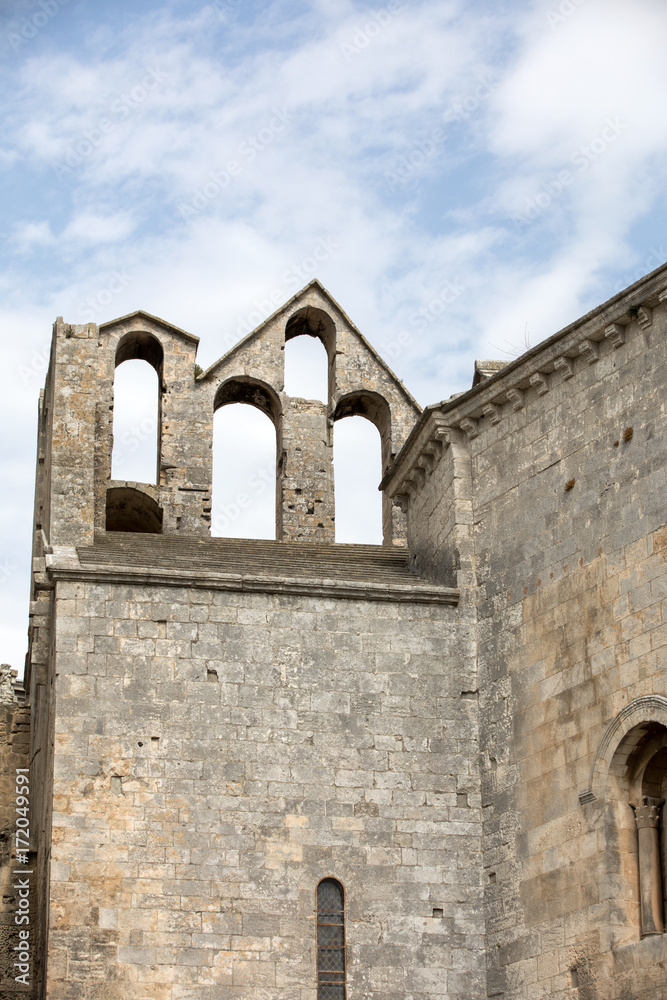 Abbey of St. Peter in Montmajour near Arles, France Abbey of St. Peter in Montmajour near Arles, France