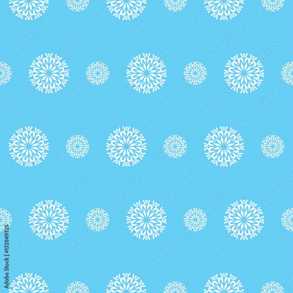 Pattern seamless snowflake Pattern seamless snowflake