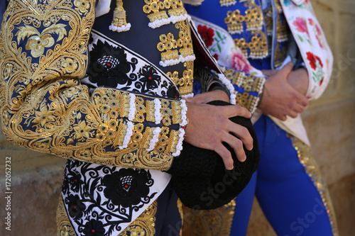 Torero en la plaza