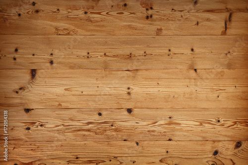 Brown old vintage wooden planks background