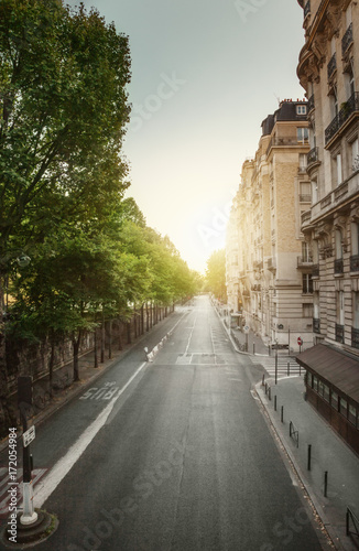 Fototapeta Naklejka Na Ścianę i Meble -  Street in Paris