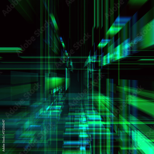 Abstract technology luminous background