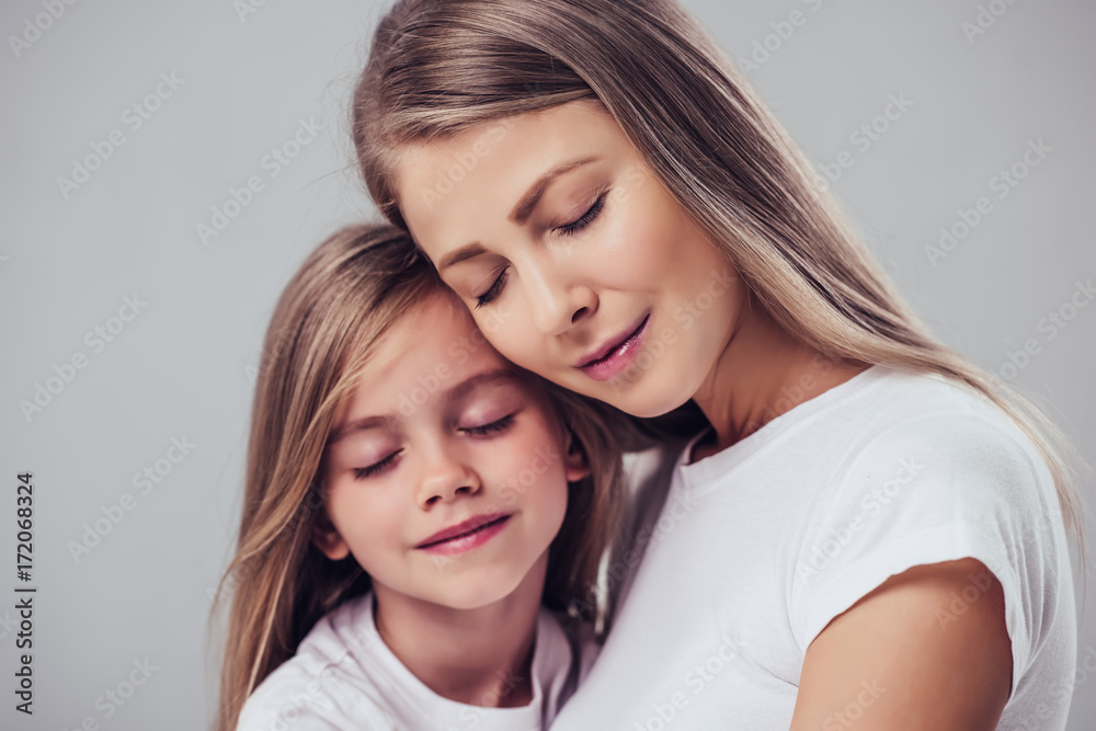 Mother with daughter Mother with daughter
