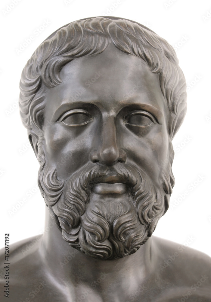 Sophocles Bronze Statue