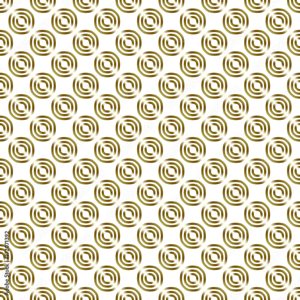 Geometric golden shapes pattern Geometric golden shapes pattern