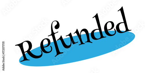 Refunded rubber stamp. Grunge design with dust scratches. Effects can be easily removed for a clean, crisp look. Color is easily changed.