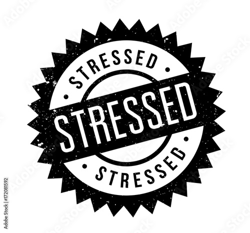 Stressed rubber stamp. Grunge design with dust scratches. Effects can be easily removed for a clean, crisp look. Color is easily changed.