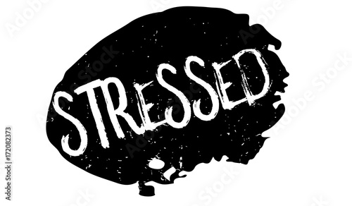 Stressed rubber stamp. Grunge design with dust scratches. Effects can be easily removed for a clean, crisp look. Color is easily changed.