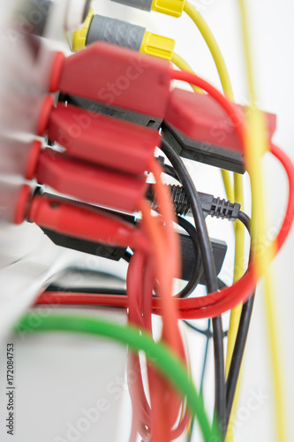 Kabel für Strom - Verbinden in der Technik