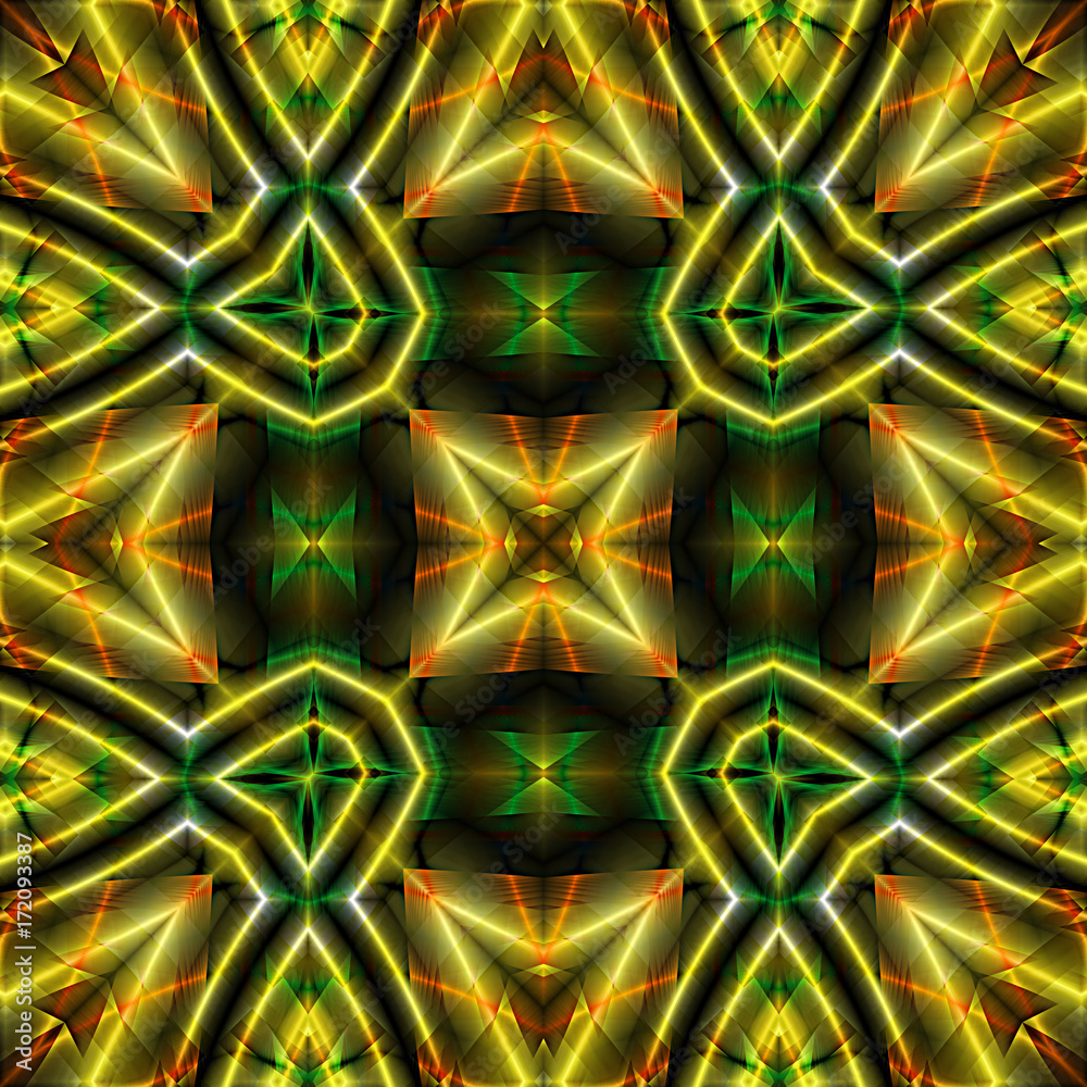abstrakt fraktal symmetrisch illustration leuchtend abstrakt fraktal symmetrisch illustration leuchtend