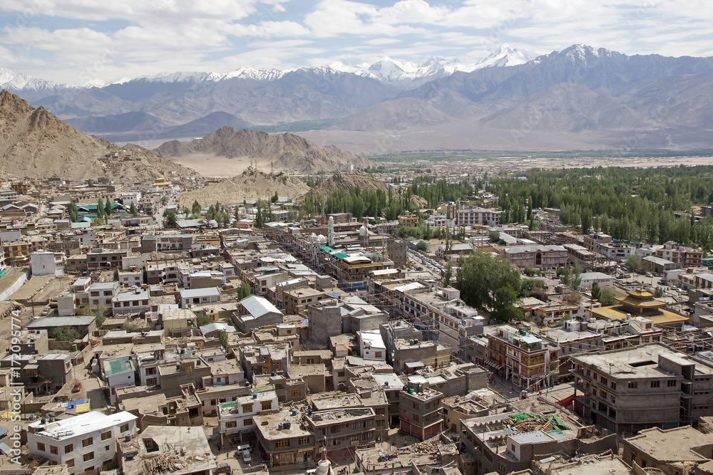 Obraz premium View of Leh, India
